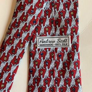 🐋 100% Silk Andrew Scott Men’s Tie